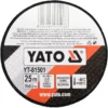 Лента изоляционная на тканевой основе для увязки кабелей 19х0,3мм 25м Yato YT-81501-3