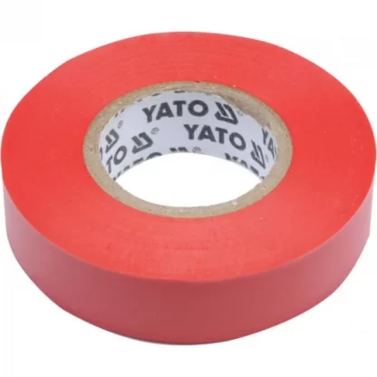 Изолента ПВХ красная 15мм х 20м х 0,13мм Yato YT-81592