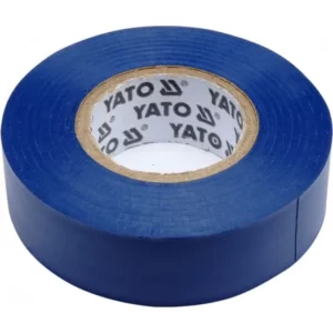 Изолента ПВХ синяя 19мм х 20м х 0,13мм Yato YT-81651
