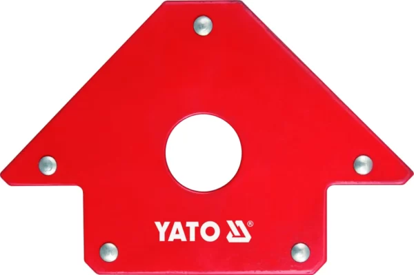 Струбцина магнитная для сварки 102Х155Х17ММ с отверстием d18мм Yato YT-0864