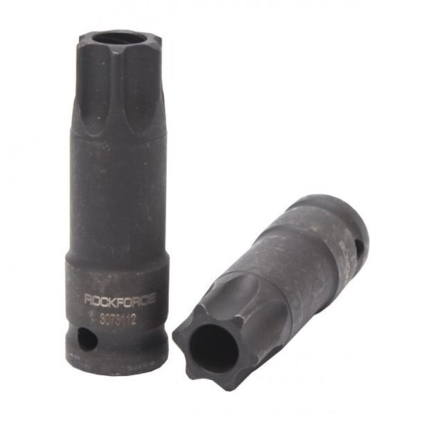 Головка бита Т100Н с отверстием ударная 1/2 Rock FORCE RF-3073112