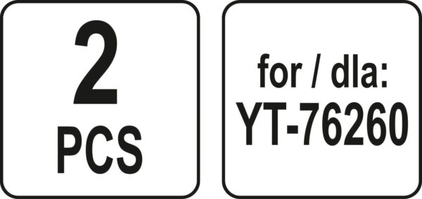 Лезвия для рубанка по гипсокартону YT-76260 Yato YT-76261 — изображение 4