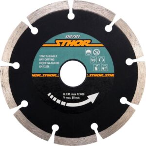 Круг алмазный 125x22,2мм (сегмент) STHOR 08781
