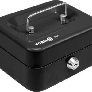 Ящик для денег металлический 150х120х80мм Vorel 78620