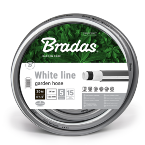 Шланг поливочный 5-ти слойный WHITE LINE 1/2 30м Bradas WWL1/230