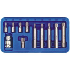Головки биты специальные SPLINE m5-m12 (набор 11пр.) Vorel 66770