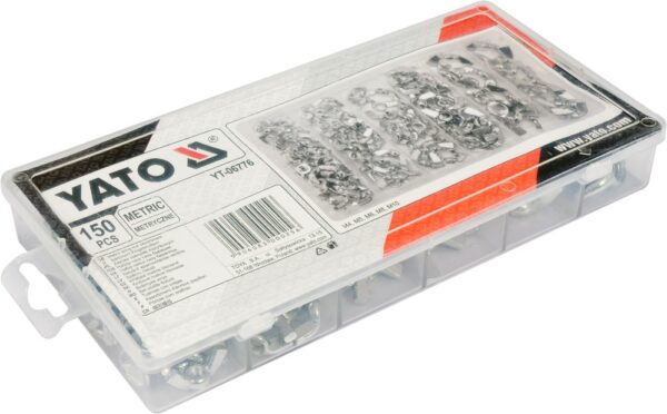 Гайки типа барашек набор 150 пр YATO YT-06776 — изображение 4