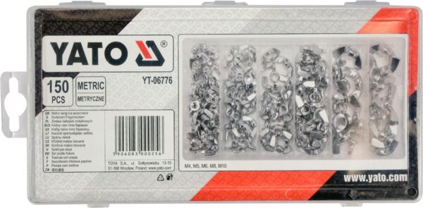 Гайки типа барашек набор 150 пр YATO YT-06776 — изображение 3