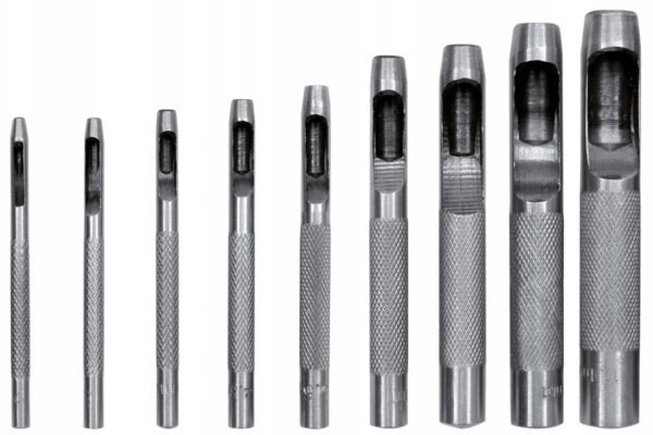 Пробойники для кожи 2,5-10мм (набор 9шт.) Yato YT-3590 — изображение 3