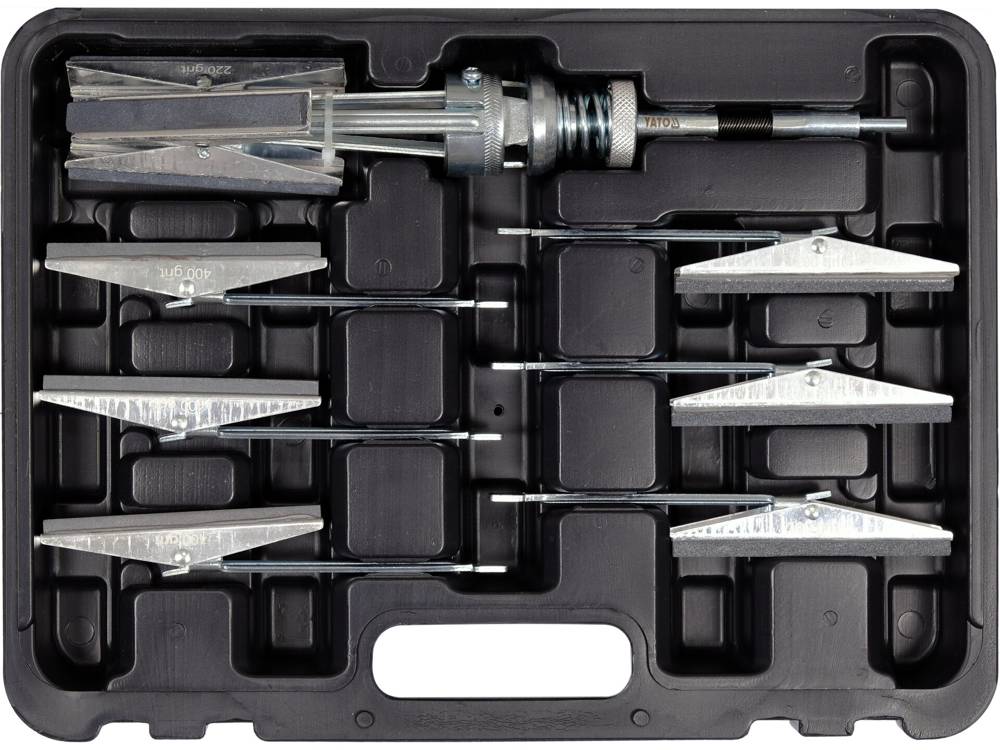 Хоны для расточки цилиндров 51-177мм P100, P200, P400, набор 7 предметов HD-05801