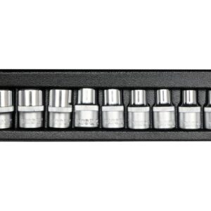 Головки торцевые 1/2 TORX E10-E24 (набор 9шт) CrV Yato YT-0521