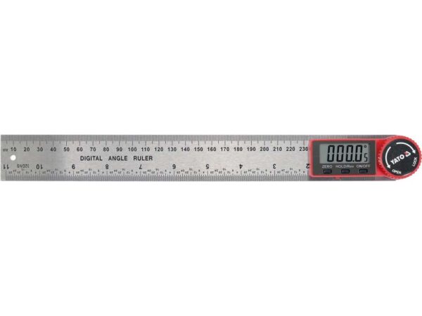 Угломер электронный 300мм., диапазон 0-360°, LCD Yato YT-71004 — изображение 3