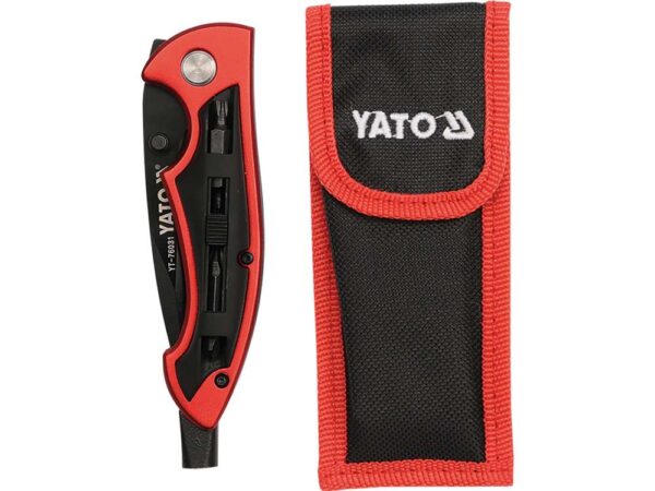 Нож складной + биты Yato YT-76031 — изображение 3