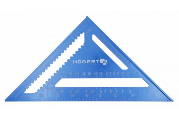 Угольник разметочный алюминиевый 300мм Hoegert HT4M214