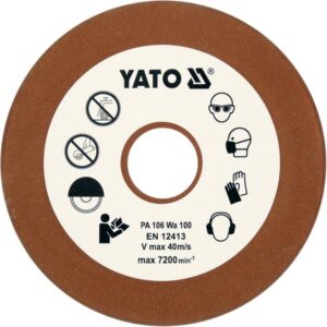Круг для заточки цепей 108х23х3,2мм Р100 Yato YT-84991