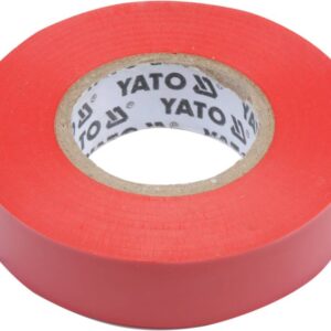 Изолента ПВХ красная 15мм х 20м х 0,13мм Yato YT-81592