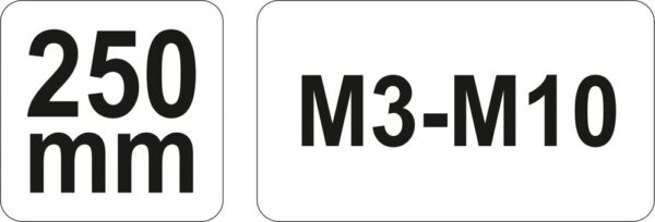 Вороток для метчиков с трещоткой M5-M12 L250мм Yato YT-2997 — изображение 5