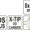 Сверло по бетону SDS+ X-TIP 8x460мм Yato YT-41952 — изображение 6