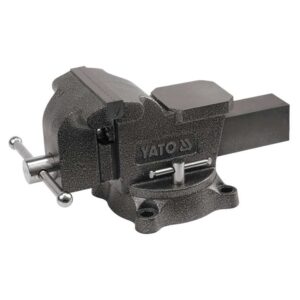Тиски слесарные 7кг 100мм пов. 360гр. Yato YT-6501