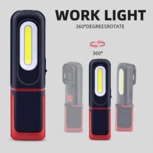 Фонарь светодиодный 350lm, 5+3W, 30M, 3.7V, 1200mAh, IP20, Type-C "H-D" S505