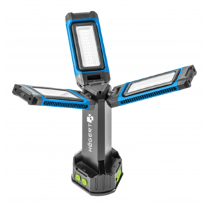 Прожектор аккумуляторный светодиодный раскладной 700lm "Hoegert" HT1E452