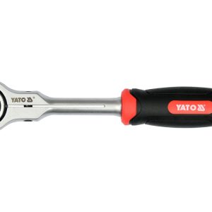 Ключ трещоточный для головок 1/2" 72T с вращающейся головкой CrV Yato YT-07202