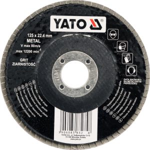 Круг лепестковый 125мм Р40 Yato YT-83272