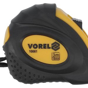 Рулетка стальная 3мх16мм 2xSTOP Vorel 10061