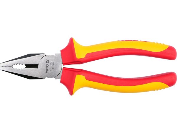Плоскогубцы 180мм VDE (1000V) Yato YT-21152
