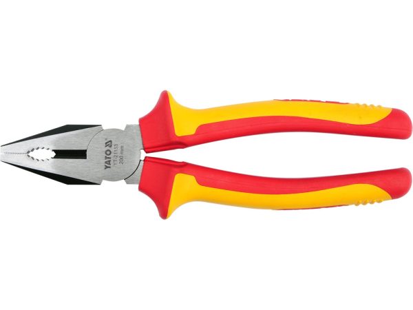 Плоскогубцы 200мм VDE (1000V) Yato YT-21153