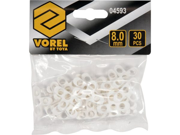 Крестики для плитки Т-образные  8,0мм (30шт) Vorel 04593