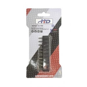 Биты "Torx Tamper Resistant" TR6-TR40x25мм 1/4" S2 (набор 10пр) HD-77909