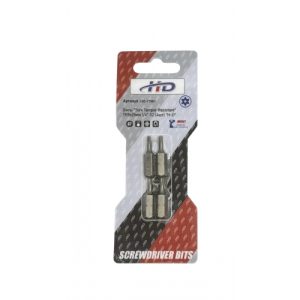 Биты "Torx Tamper Resistant" TR9x25мм 1/4" S2 (4шт) HD-77901