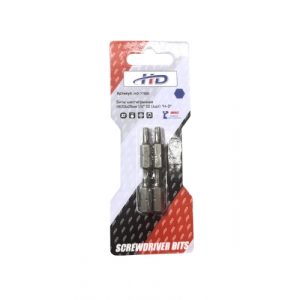 Биты шестигранные HEX3x25мм 1/4" S2 (4шт) HD-77920