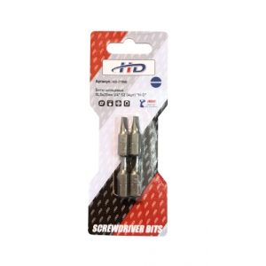 Биты шлицевые SL5х25мм 1/4" S2 (4шт) HD-77892