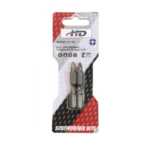 Биты крестообразные PZ1х25мм 1/4" S2 (4шт) HD-77881