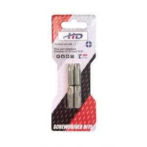 Биты крестообразные PZ4х25мм 1/4" S2 (4шт) HD-77884