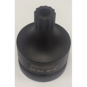 Головка-бита ударная М16х60мм 1/2" с отверстием Prowin D04M-16M0060H