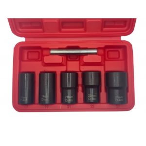 Головки под сорванные грани 17-27мм. 1/2" (набор 6пр.) 42CrMo HD-06032