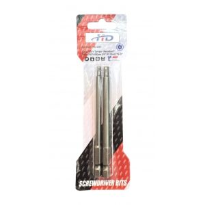 Биты "Torx Tamper Resistant" TR15+TR27х100мм 1/4" S2 (2шт) HD-0491