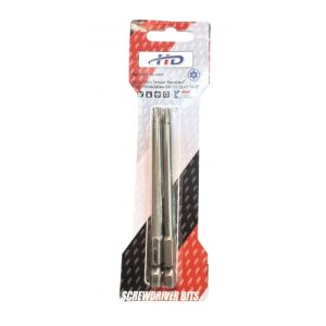 Биты "Torx Tamper Resistant" TR20+TR30х100мм 1/4" S2 (2шт) HD-0492