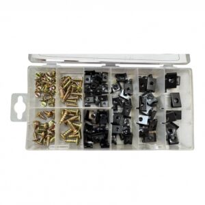 Саморезы и клипсы, набор 170шт. HD-06780