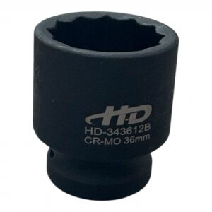 Головка торцевая ударная 3/4" 12гр. 36мм L58мм CrMo HD-343612B