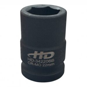Головка торцевая ударная 3/4" 6гр. 22мм L54мм CrMo HD-342206B