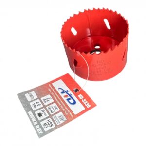 Коронка биметаллическая по металлу и дереву 64мм., L38мм., 5/8"-18UNF, HSS M3 HD-3330