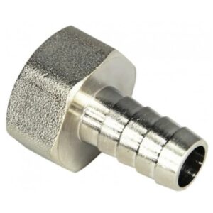 Штуцер пневматический внутренняя резьба 1/4" - "елочка" 10мм HD-BF1259