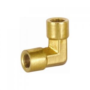 Штуцер пневматический угловой с внутренними резьбами 1/2" х 1/2" (латунь) HD-B1272-12
