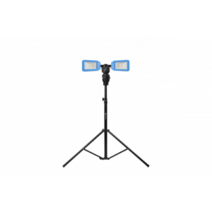 Прожектор аккумуляторный светодиодный 10000lm со штативом Hoegert HT1E455