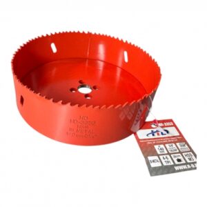 Коронка биметаллическая по металлу и дереву 140мм., L38мм., 5/8"-18UNF, HSS M3 HD-3353