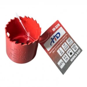 Коронка биметаллическая по металлу и дереву 41мм., L38мм., 5/8"-18UNF, HSS M3 HD-3319